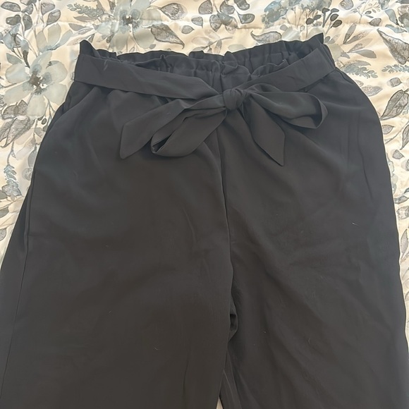 NIMIN Wide Leg Pants High Waisted Loose with Pockets size L never been worn - Picture 4 of 5